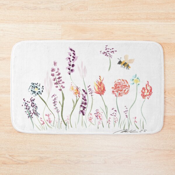 Item preview, Meadow & Bee, Wiese & Biene designed and sold by Anke‘s Bazaar.