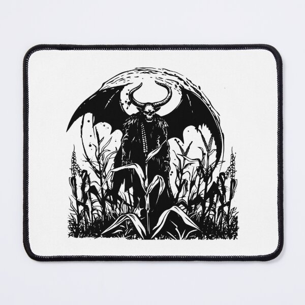 Item preview, Demon Fallen Angel Death Beelzebub Cornfield Halloween designed and sold by inkoutninja.