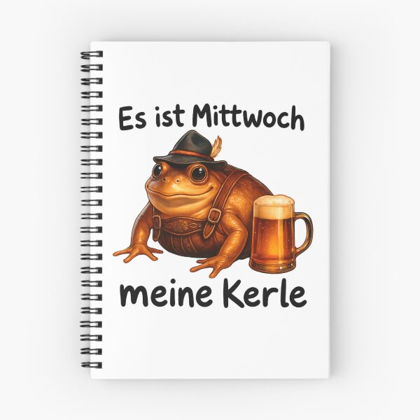 Item preview, Es ist Mittwoch meine Kerle Meme Frog designed and sold by Retr0Tshirts.