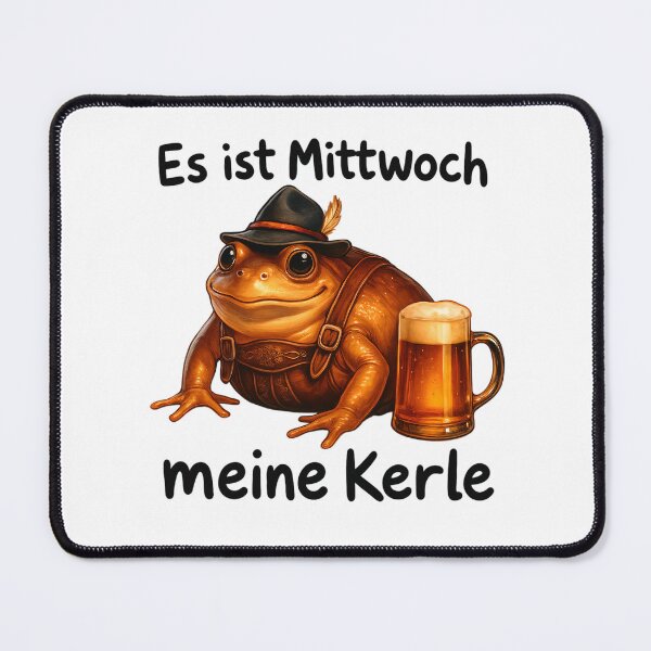 Item preview, Es ist Mittwoch meine Kerle Meme Frog designed and sold by Retr0Tshirts.