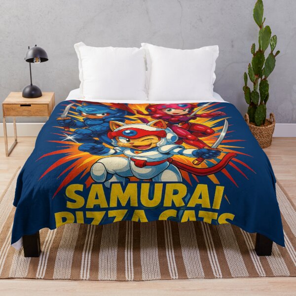 Item preview, Samurai Pizza Cats Retro Anime HD designed and sold by Retr0Tshirts.
