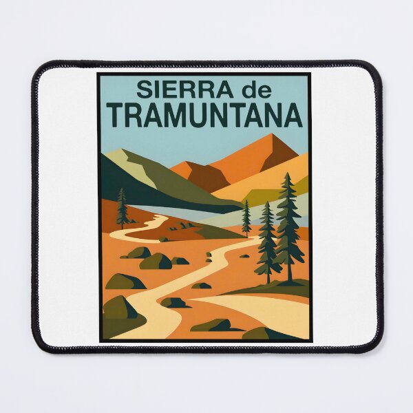 Item preview, Sierra de Tramuntana on Mallorca designed and sold by blankshirt.