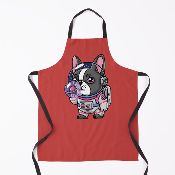 Item preview, Galactic Bubble Bulldog – Space Pup Blowing Orb Art designed and sold by Fragy72.