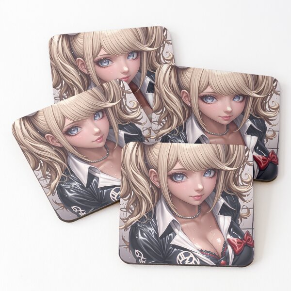 Item preview, Junko Enoshima Celestia Ludenberg Danganronpa Anime Gothic Maid Shower Charm designed and sold by rivettlihuiq.