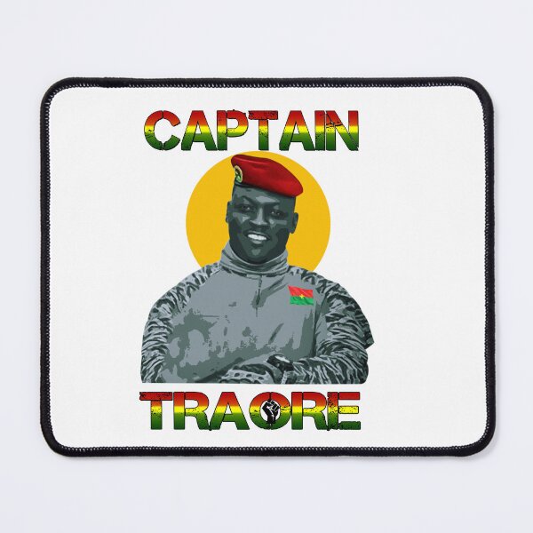 Item preview, Ibrahim Traore - Pan African leader of Burkina Faso designed and sold by Youngkev-arts.