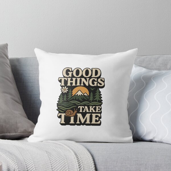 Item preview, Timeless Bloom - Good Things Take Time designed and sold by inkNext.
