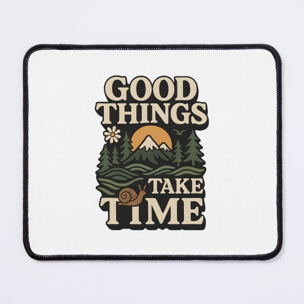 Item preview, Timeless Bloom - Good Things Take Time designed and sold by inkNext.