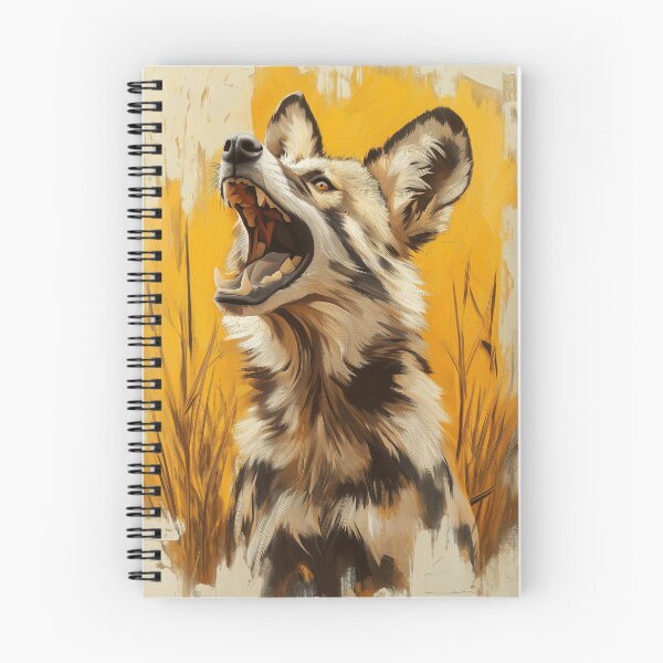 Item preview, Stunning African wild dog Painting for Home & Office designed and sold by LazyOwlStore.