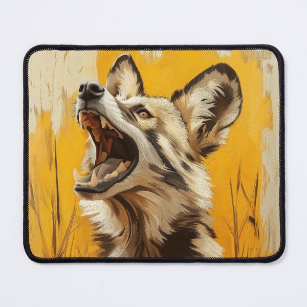 Item preview, Stunning African wild dog Painting for Home & Office designed and sold by LazyOwlStore.