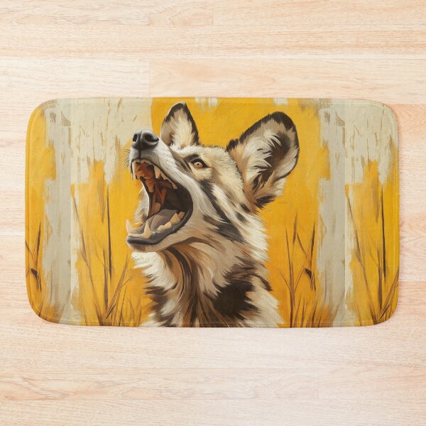 Item preview, Stunning African wild dog Painting for Home & Office designed and sold by LazyOwlStore.