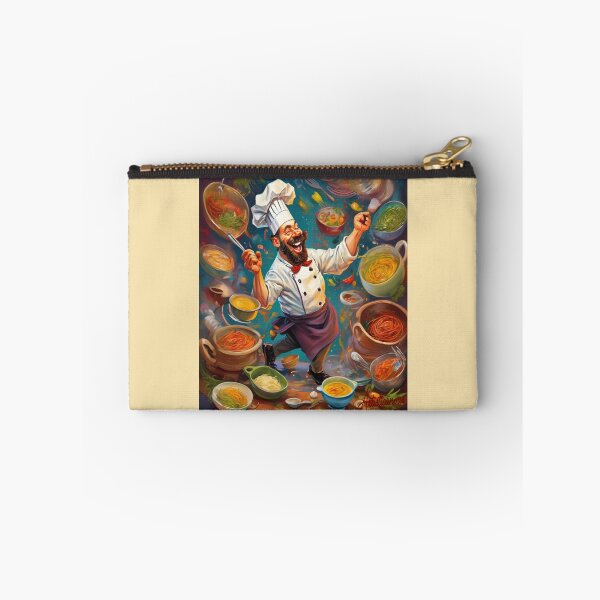 Item preview, "Joyful Chef: Vibrant Culinary Enthusiasm" designed and sold by Artisticanvas.