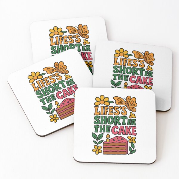 Item preview, Life’s Short Eat the Cake designed and sold by inkNext.