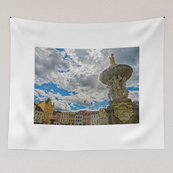 Item preview, Samson Fountain on the market square in Budweis in the Czech Republic designed and sold by Klaus Offermann.