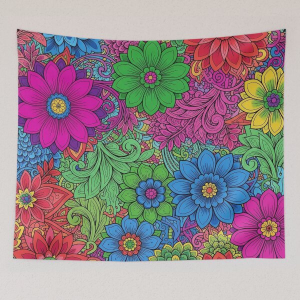 Item preview, INTRICATE FLORAL PRINTS designed and sold by likbatonboot.