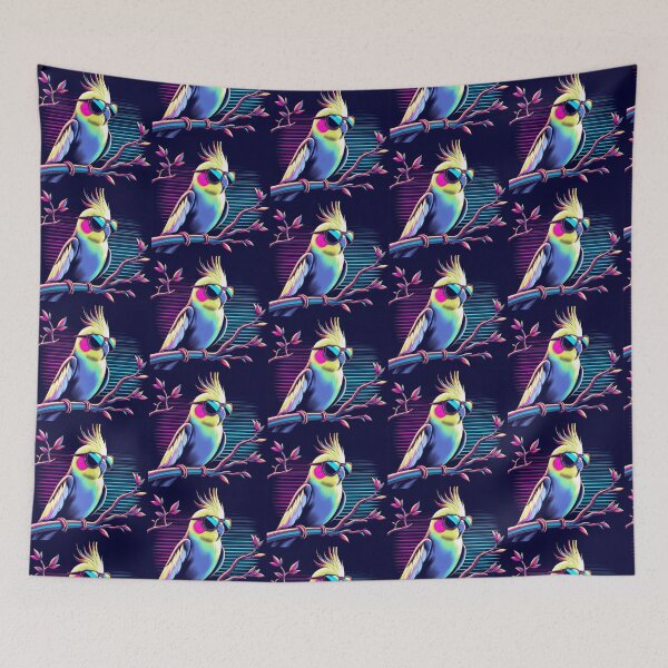 Item preview,  cute sultan parakeet designed and sold by Dogandesighn.