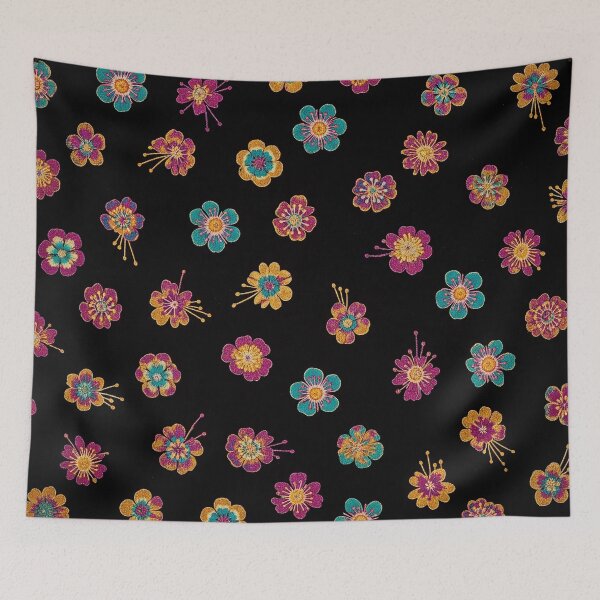 Item preview, TINY EXOTIC FLOWER PRINTS designed and sold by likbatonboot.
