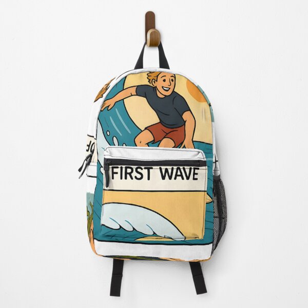 Item preview, First Wave vs. Last Wave of the Day designed and sold by Uglyandcute.