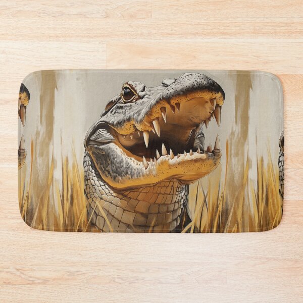 Item preview, Stunning Alligator Painting for Home & Office designed and sold by LazyOwlStore.