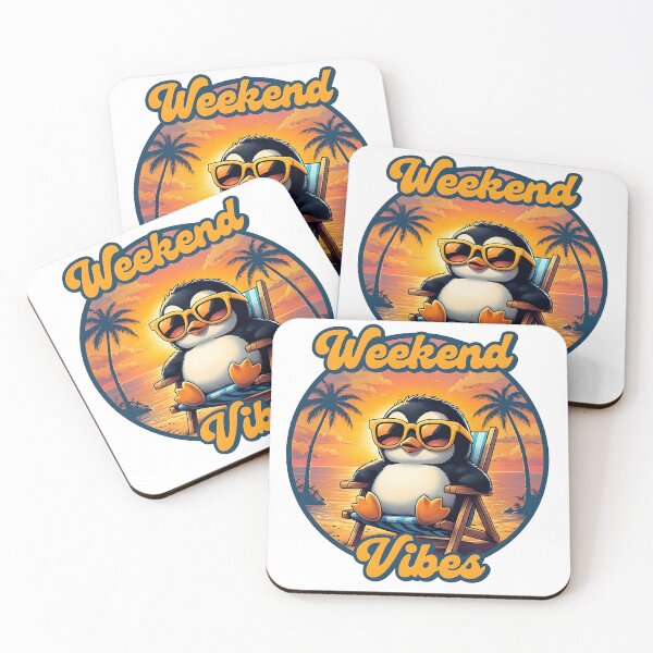 Item preview, COOL PENGUIN ENJOYING SUMMER designed and sold by WendyMaree.