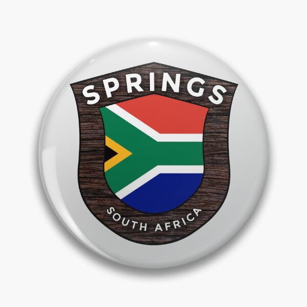 Item preview, Springs South Africa Emblem Flag designed and sold by World Designs.