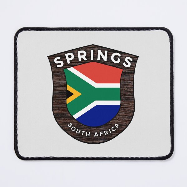 Item preview, Springs South Africa Emblem Flag designed and sold by World Designs.