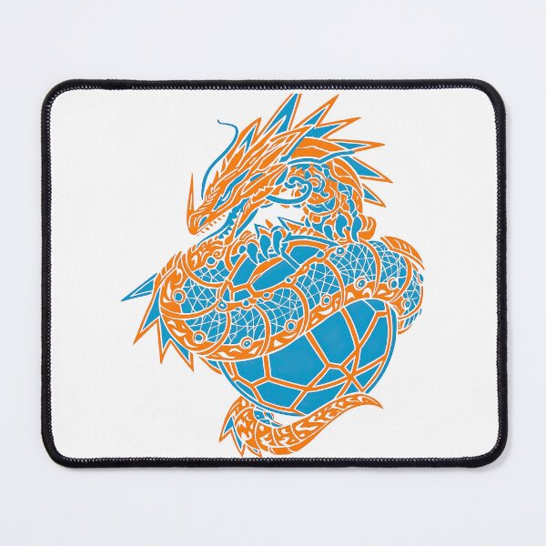 Item preview, Futuristic Dragon Wrapped Around Sphere - Cyber Fantasy Reptile Illustration designed and sold by ArtfulWeave.