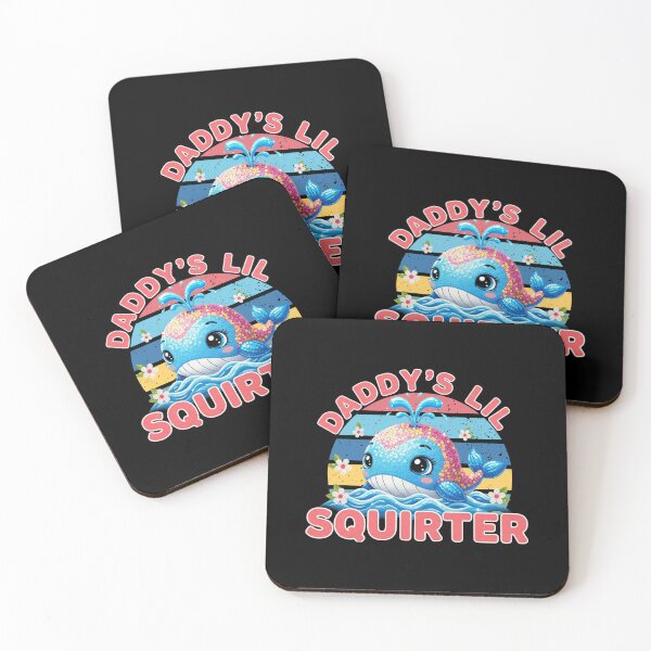 Item preview,   Daddy's Lil' Squirter  Funny Glamorous Joke  Inappropriate  Raunchy  Adult Humor Hoodie Sarcastic Meme Gift Offensive Adorable Whale Squirter Design for Family Fun designed and sold by MotivaChic.