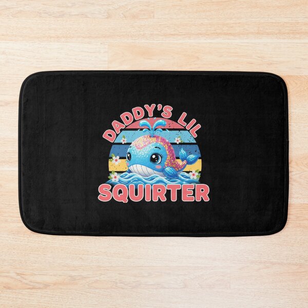 Item preview,   Daddy's Lil' Squirter  Funny Glamorous Joke  Inappropriate  Raunchy  Adult Humor Hoodie Sarcastic Meme Gift Offensive Adorable Whale Squirter Design for Family Fun designed and sold by MotivaChic.