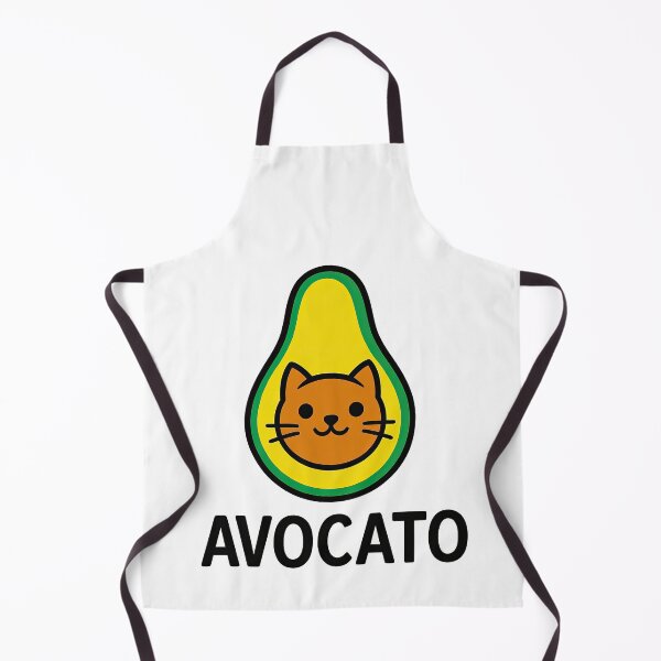 Item preview, Cute Avocado Cat Mashup – Funny Avocato Design designed and sold by ArtfulWeave.