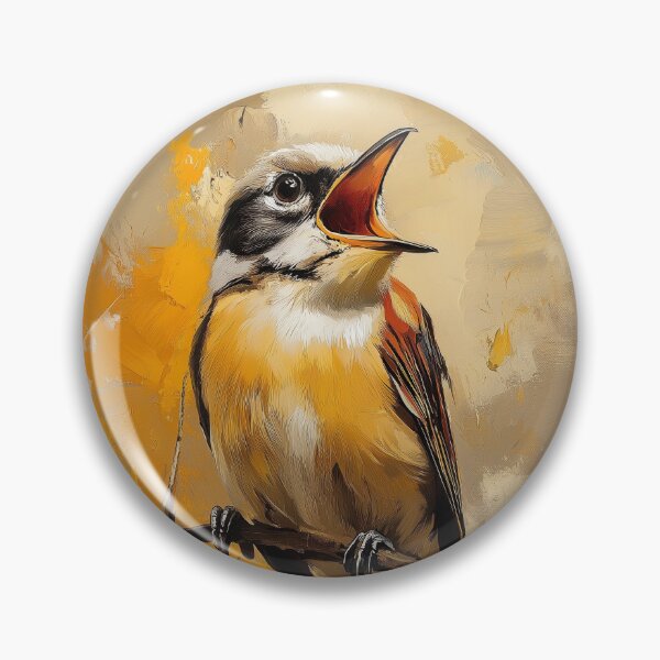 Item preview, Stunning American Robin Painting for Home & Office designed and sold by LazyOwlStore.