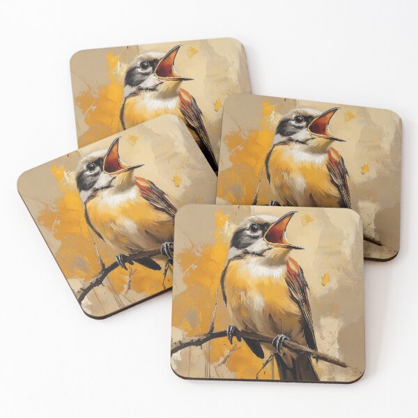 Item preview, Stunning American Robin Painting for Home & Office designed and sold by LazyOwlStore.