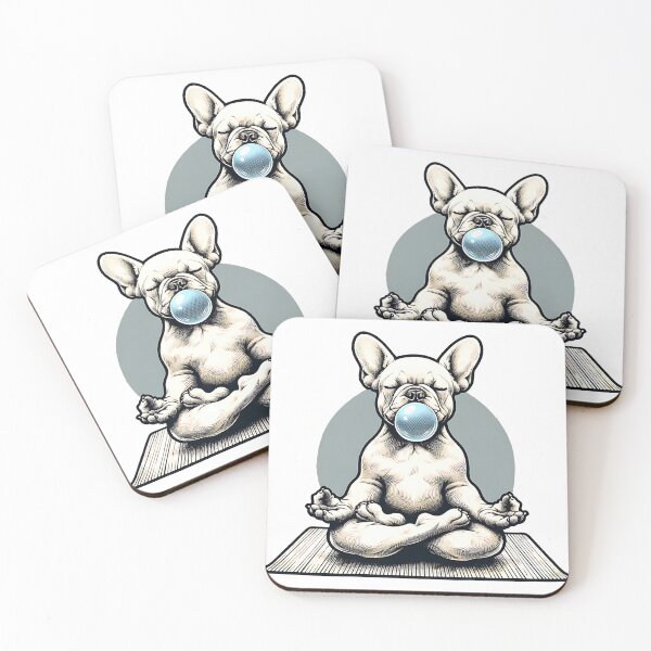 Item preview, Meditating Pup Blowing Bubble designed and sold by Fragy72.