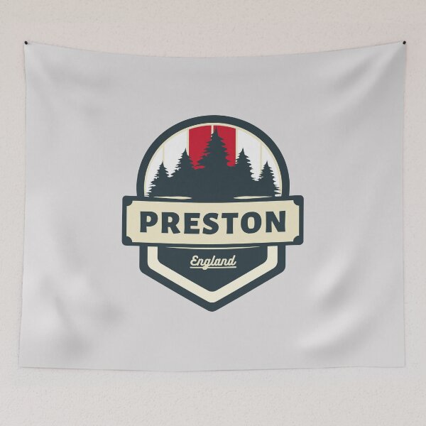 Item preview, Preston England Retro Vintage Badge designed and sold by World Designs.