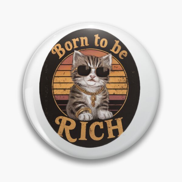 Item preview, cute funny cat kitten with golden decorations,cute cat,cute funny,funny cat designed and sold by Expressions-Sel.