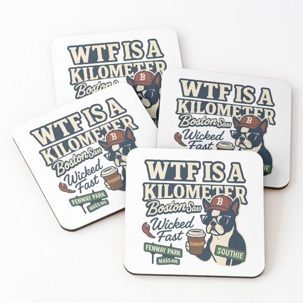 Item preview, WTF is a Kilometer – Boston Sass Patriotic Edition designed and sold by Globalcitytees.
