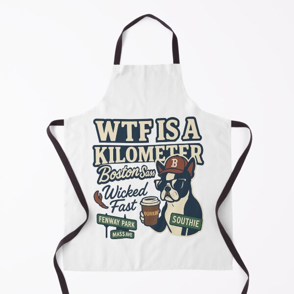 Item preview, WTF is a Kilometer – Boston Sass Patriotic Edition designed and sold by Globalcitytees.
