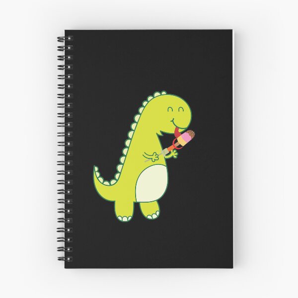 Item preview, T-Rex Loves Posicles - Ice Cream T-Rex Tyrannosaurus Rex Dinosaur designed and sold by fatamyfan1.