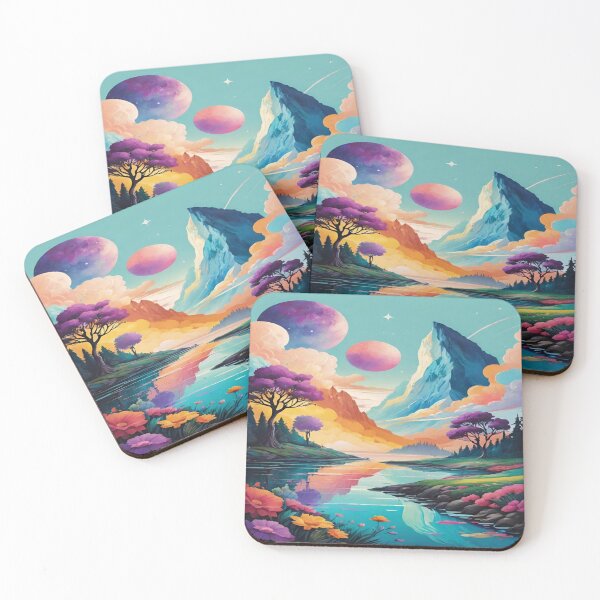Item preview, Art bundle dreamy color  designed and sold by layqaas.