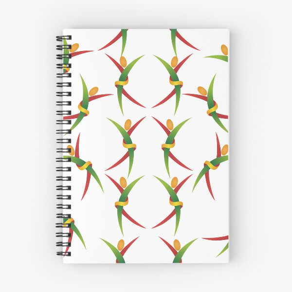Item preview, Joyful Movement – Abstract Dancing Figures Pattern designed and sold by CgkX.