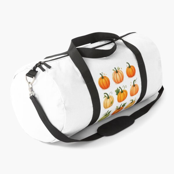 Item preview, Cute Pumpkins Watercolor Illustration Fall Autumn Harvest Design designed and sold by ArtfulWeave.