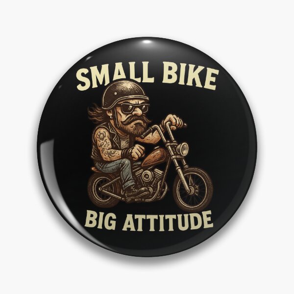 Item preview, Small Bike. Big Attitude. designed and sold by EdvvinStudios.