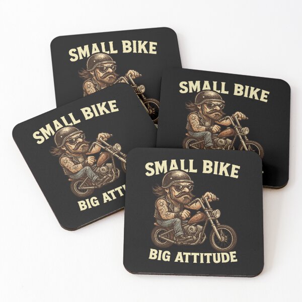 Item preview, Small Bike. Big Attitude. designed and sold by EdvvinStudios.