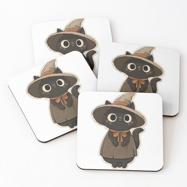 Item preview, Charming Witchy Black Cat designed and sold by bapupa.