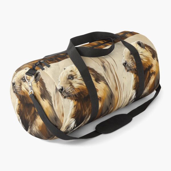 Item preview, Stunning Beaver Painting for Home & Office designed and sold by LazyOwlStore.