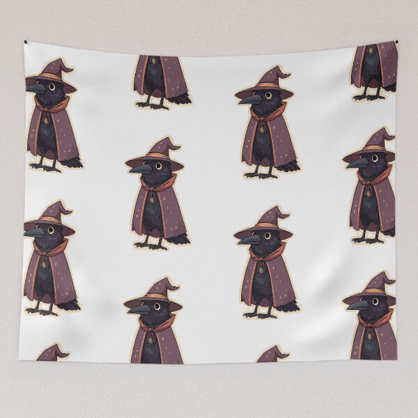 Item preview, Mystical Witchy Crow designed and sold by bapupa.