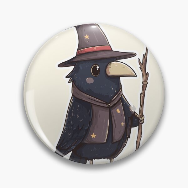 Item preview, Gothic Witchy Crow designed and sold by bapupa.