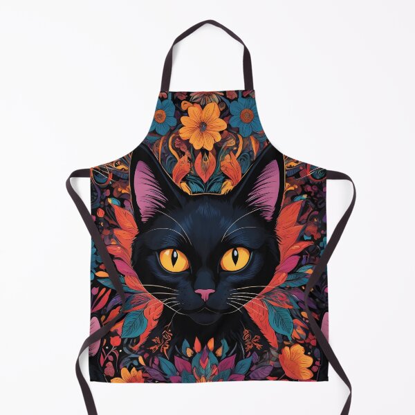 Item preview, Black Cat Pattern Design designed and sold by Erlin Rudho.