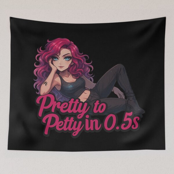 Item preview, Pretty to Petty in 0.5s designed and sold by Malina Stharlock.