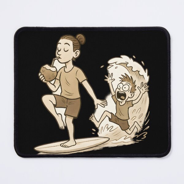 Item preview, Surf Instructor: Chill. Student: Panic. designed and sold by Uglyandcute.
