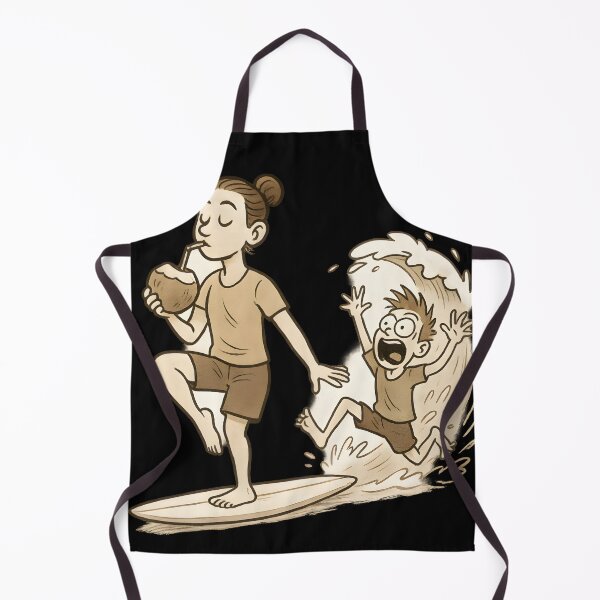 Item preview, Surf Instructor: Chill. Student: Panic. designed and sold by Uglyandcute.